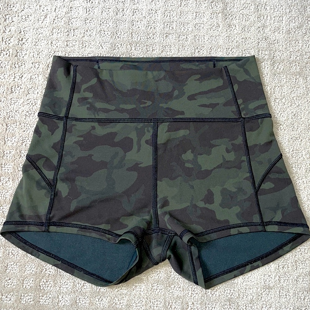 lululemon Wunder Under high rise biker short
